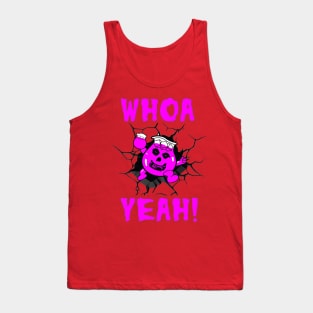 Ghoul Aid - Whoa Yeah! Crimson Ghost Mashup Pink Tank Top